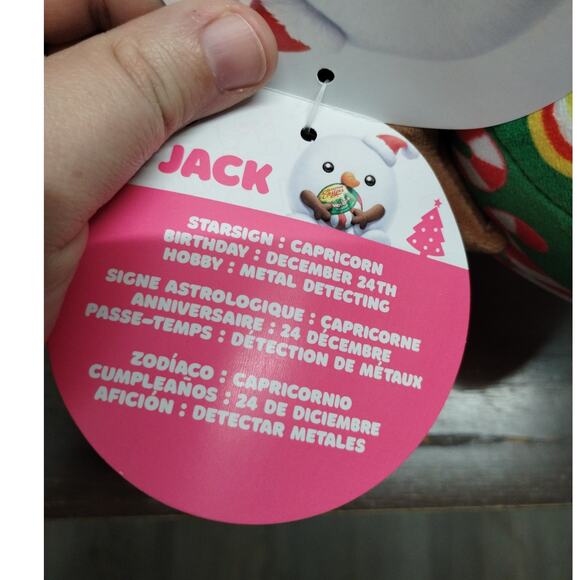 NWT Snackles Christmas Jack Snowman Chupa Chups 14 Inch Plush by ZURU 2024 - Picture 7 of 8